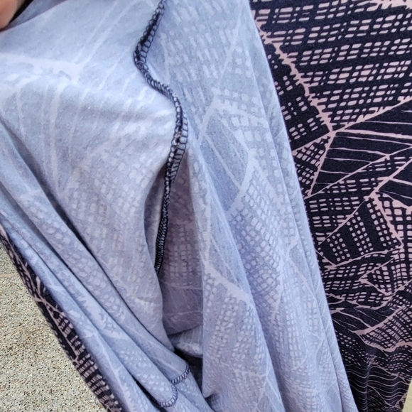 Rachel Pally Geometric Print Long Sleeve Soft Flowy tunic dress comfy  L - Picture 11 of 12